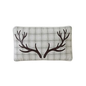 Cuddl Duds® Faux Wool Antlers Throw Pillow