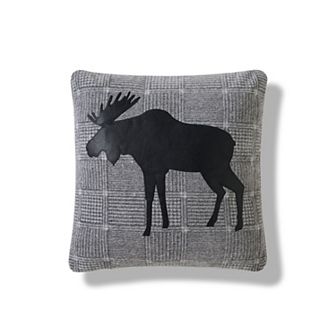 Cuddl Duds® Flannel Moose Throw Pillow