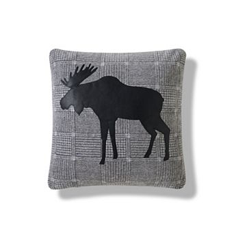 Cuddl Duds® Flannel Moose Throw Pillow