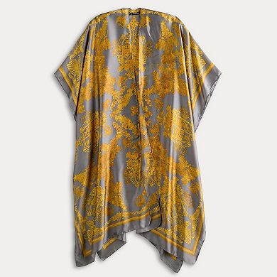 Women's Couture Gems Gold Florets Kimono
