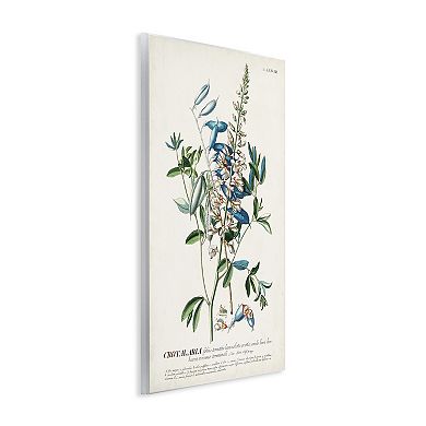 Stupell Home Decor Flowers And Leaves Vintage Design Plaque Wall Art