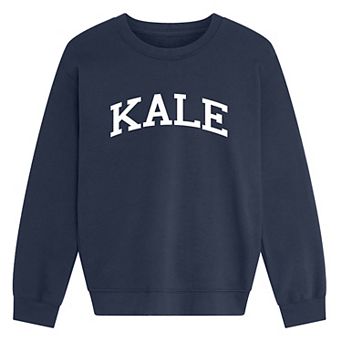 Women's "Kale" Arched Graphic Crewneck Pullover