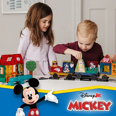 Tytan Magnetic Tiles Disney’s Mickey Mouse Jumbo Train 112-pc. Magnetic Tile Set