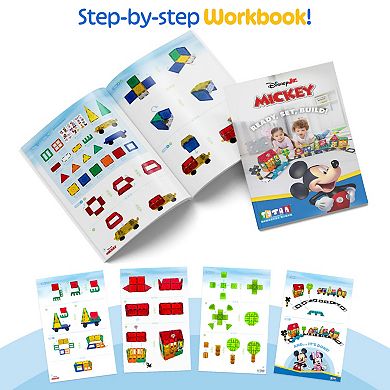 Tytan Magnetic Tiles Disney’s Mickey Mouse Jumbo Train 112-pc. Magnetic Tile Set