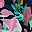 Navy Pink Multi