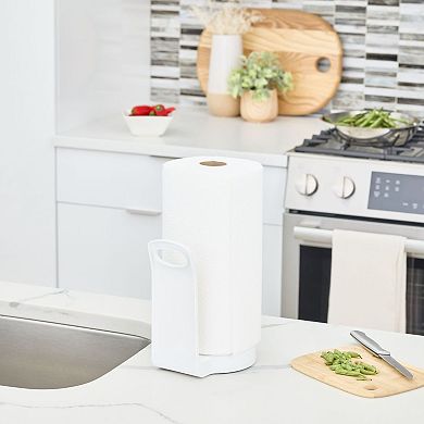 iDesign Carry Handle Countertop Paper Towel Holder
