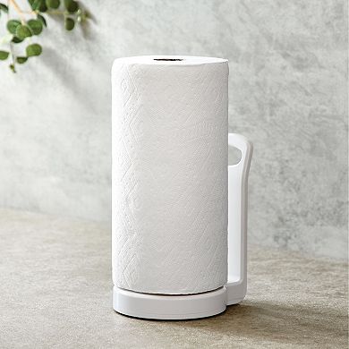 iDesign Carry Handle Countertop Paper Towel Holder