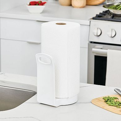 iDesign Carry Handle Countertop Paper Towel Holder
