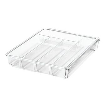 iDesign Expandable 6-Section Cutlery Drawer Organizer
