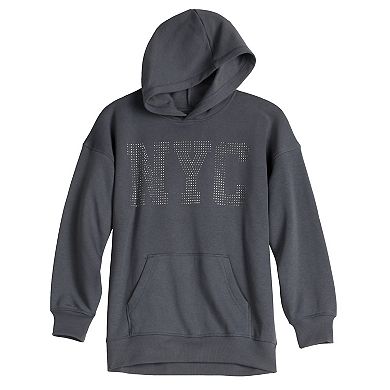 Girls 7-16 SO® Oversized Pullover Hoodie in Regular & Plus Size