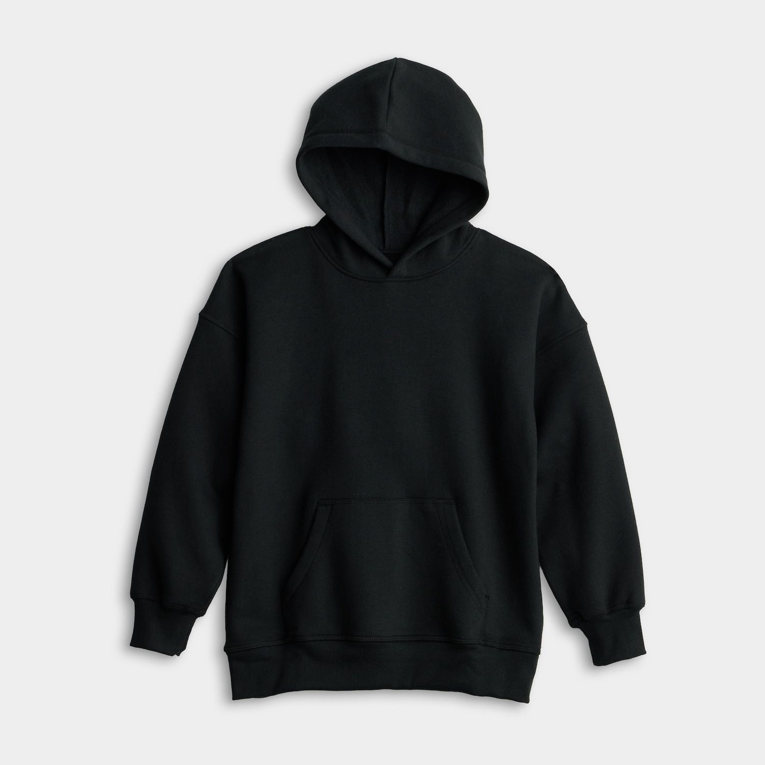 Детское худи SO Oversized Pullover, цвет: Чёрный