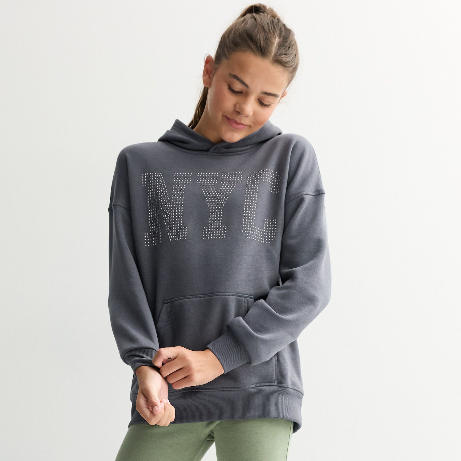 Girls 6-20 SO® Oversized Pullover Hoodie in Regular & Plus Size