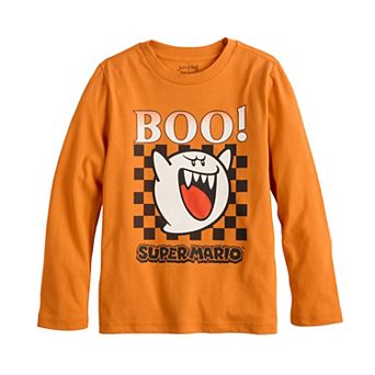 Boys 4-12 Jumping Beans® Nintendo Super Mario Boo! Long Sleeve Graphic Tee