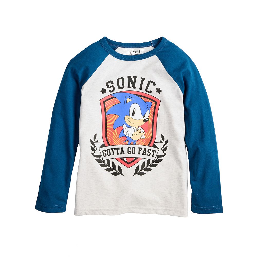 Boys 4-12 Jumping Beans® Sonic the Hedgehog Gotta Go Fast Graphic Long Sleeve Tee