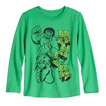 Boys 4-8 Jumping Beans® Marvel Incredible Hulk Graphic Long Sleeve Tee