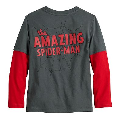 Boys 4-8 Jumping Beans® Marvel Amazing Spider-Man Elevated Tee