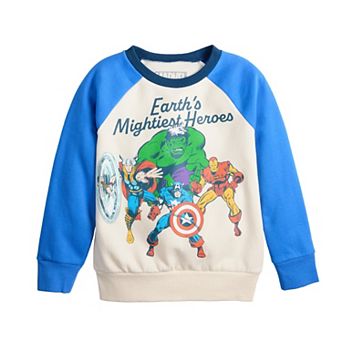 Boys 4-12 Jumping Beans® Marvel Earth’s Mightiest Heroes Graphic Pullover Sweater