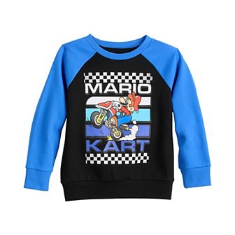 Boys 4-12 Jumping Beans® Mario Kart Graphic Pullover Fleece