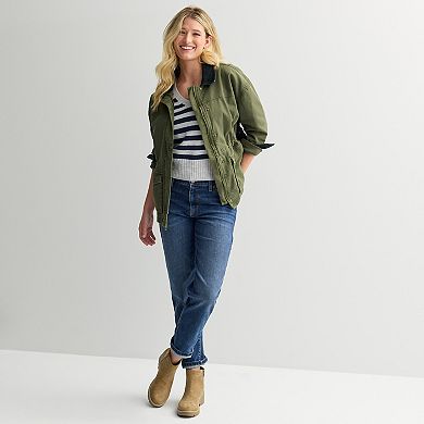 Women's Sonoma Goods For Life® Patch Pocket Barn Jacket