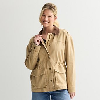 Women's Sonoma Goods For Life® Patch Pocket Barn Jacket