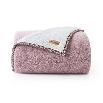 Bearpaw Ashford Melange Sherpa Throw Blanket