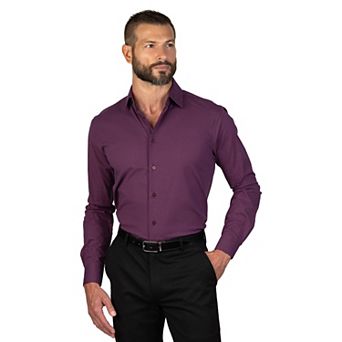 Men's Nautica Wrinkle-Free Slim Fit Dress Shirt