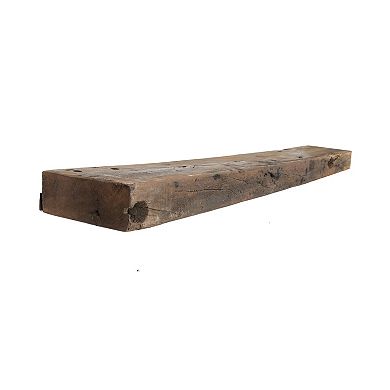 Storied Home Reclaimed Wood Floating Wall Shelf