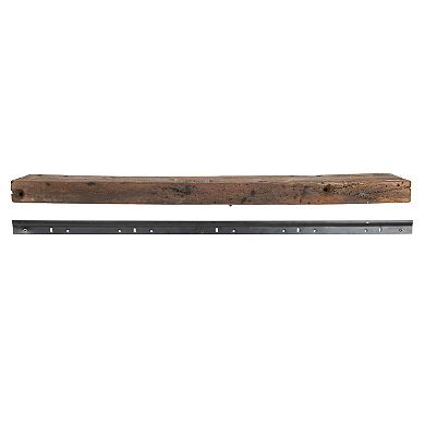 Storied Home Reclaimed Wood Floating Wall Shelf