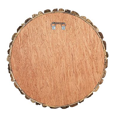 Storied Home Round Driftwood Wall Decor