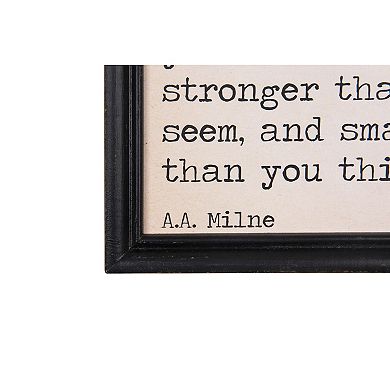 Storied Home 6-Piece Wood Framed Inspiration Sentences Wall Decor Set