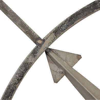 Storied Home Metal Compass Wall Decor