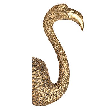 Storied Home Decorative Resin Bird Bust Wall Decor