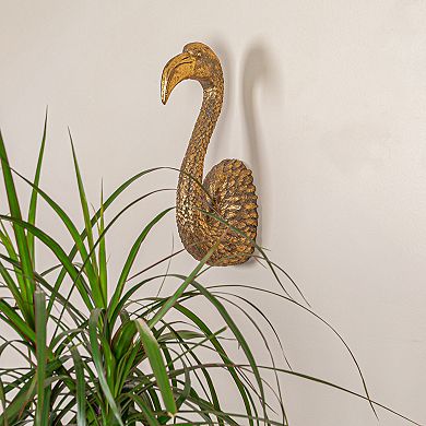 Storied Home Decorative Resin Bird Bust Wall Decor