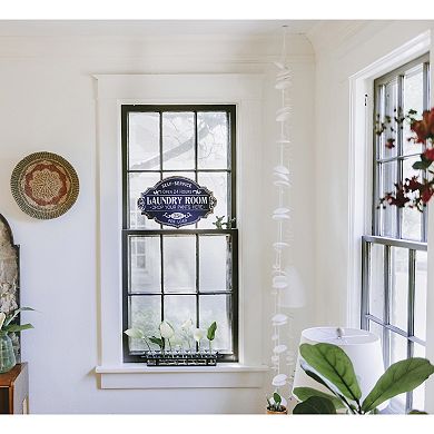 Storied Home Metal Laundry Room Distressed Finish Wall Sign