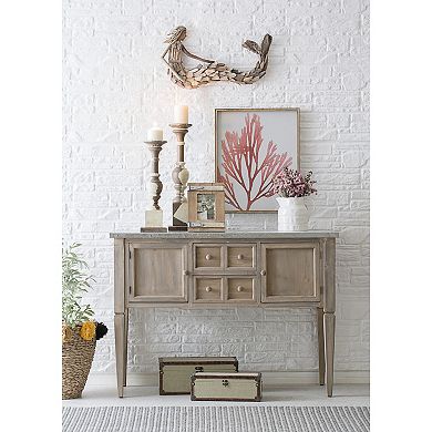 Storied Home Driftwood Sitting Mermaid Wall Decor