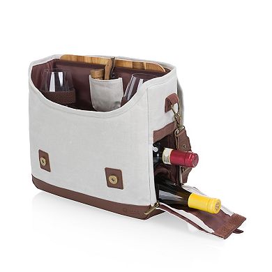 Legacy Adventure Wine Tote with Wine Glasses & Mini Table