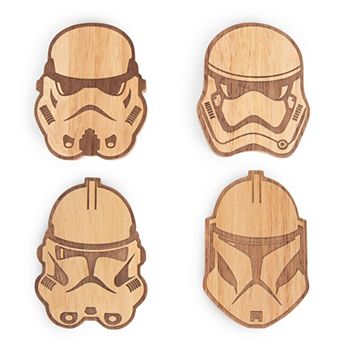 Legacy Star Wars Stormtrooper 4-Pack Coasters with Bottle Openers