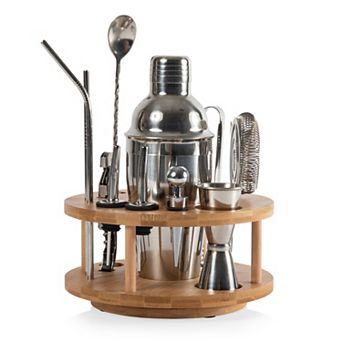 Legacy 13 pc Lazy Susan Cocktail Bar Tool Set