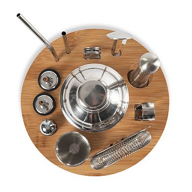 Legacy 13 pc Lazy Susan Cocktail Bar Tool Set