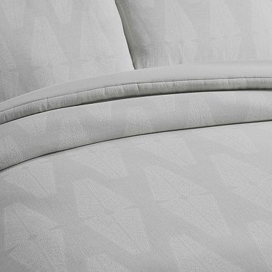 SUPERIOR Manali Cotton Woven Breathable Geometric Comforter & Sham Set
