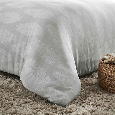 SUPERIOR Manali Cotton Woven Breathable Geometric Comforter & Sham Set