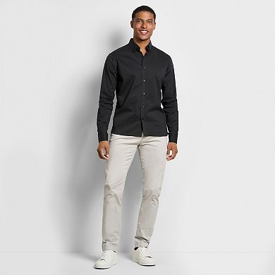 Men's Van Heusen Cronble Long Sleeve Stainshield Top