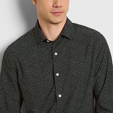 Men's Van Heusen All Way Stretch Long Sleeve Abstract Print Shirt