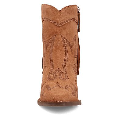 Dingo Wild Sage Women's Suede Ankle Boots