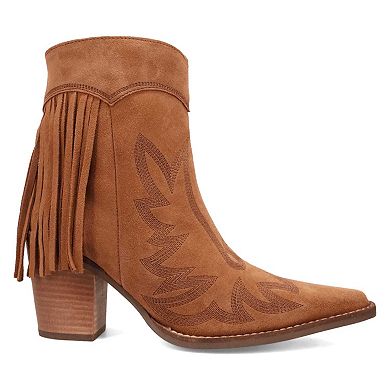 Dingo Wild Sage Women's Suede Ankle Boots