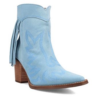 Dingo Wild Sage Women's Suede Ankle Boots