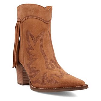 Dingo Wild Sage Women's Suede Ankle Boots