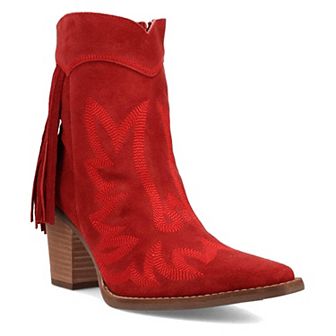 Dingo Wild Sage Women's Suede Ankle Boots