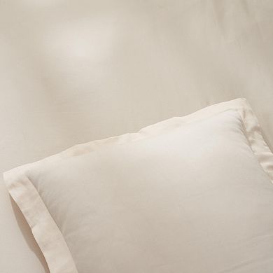 SUPERIOR 400 Thread Count Egyptian Cotton Solid Duvet Cover Set