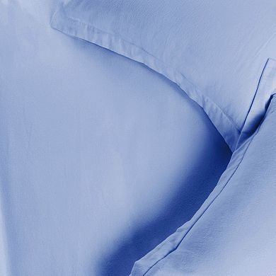 SUPERIOR Cotton Flannel Solid Duvet Cover Set